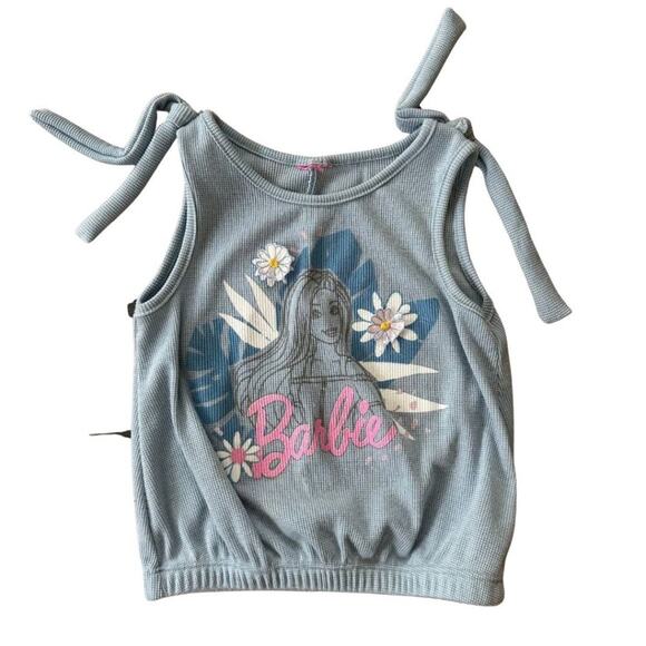 Barbie Tank Top Light Blue 6 - Picture 1 of 4